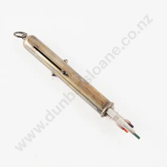 Victorian Unmarked Sterling Tri-Colour Propelling Pencil