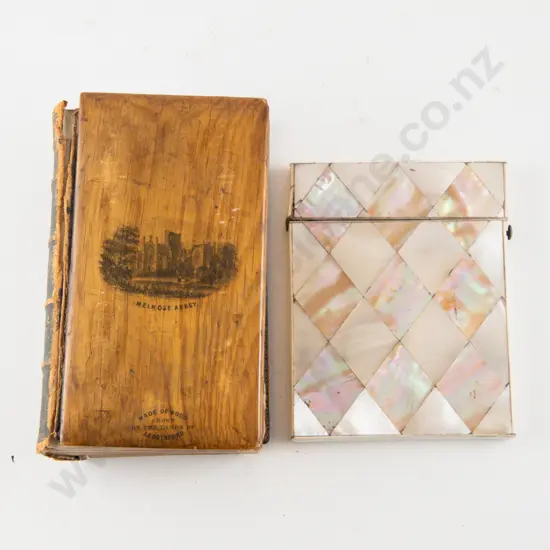 Vict MOP Calling Card Case