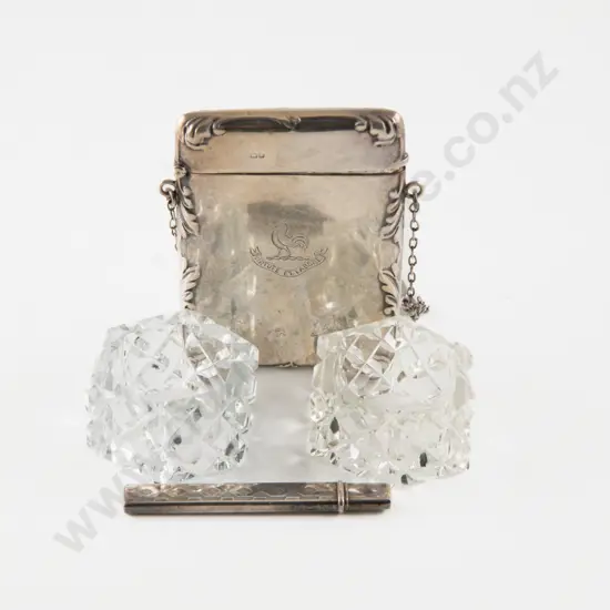 Geo V S/S Calling Card Case