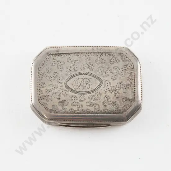 Geo III S/S Vinaigrette by Samuel Pemberton