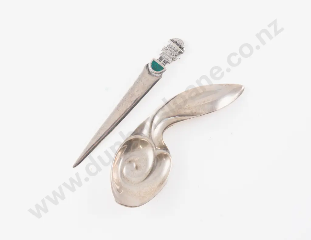 Tiffany & Co .925 Sterling Tea Caddy Spoon Image 1++