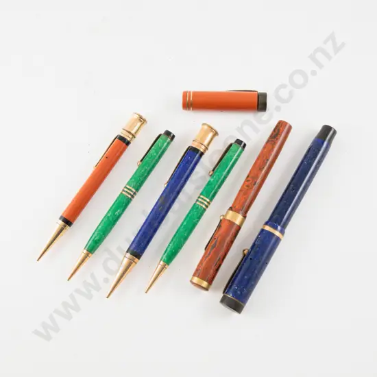 Parker Duofold Lapis Cased Fountain Pen and Pencil
