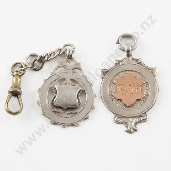 Two S/S Medallions Birmingham 1916 and 1925