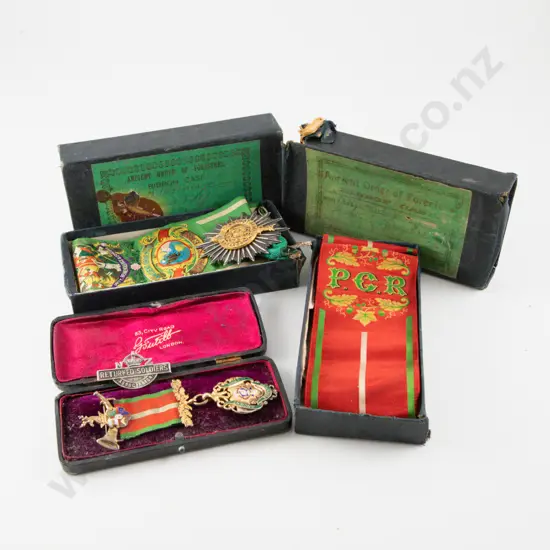 Silver Gilt Ancient Order of Foresters Medal