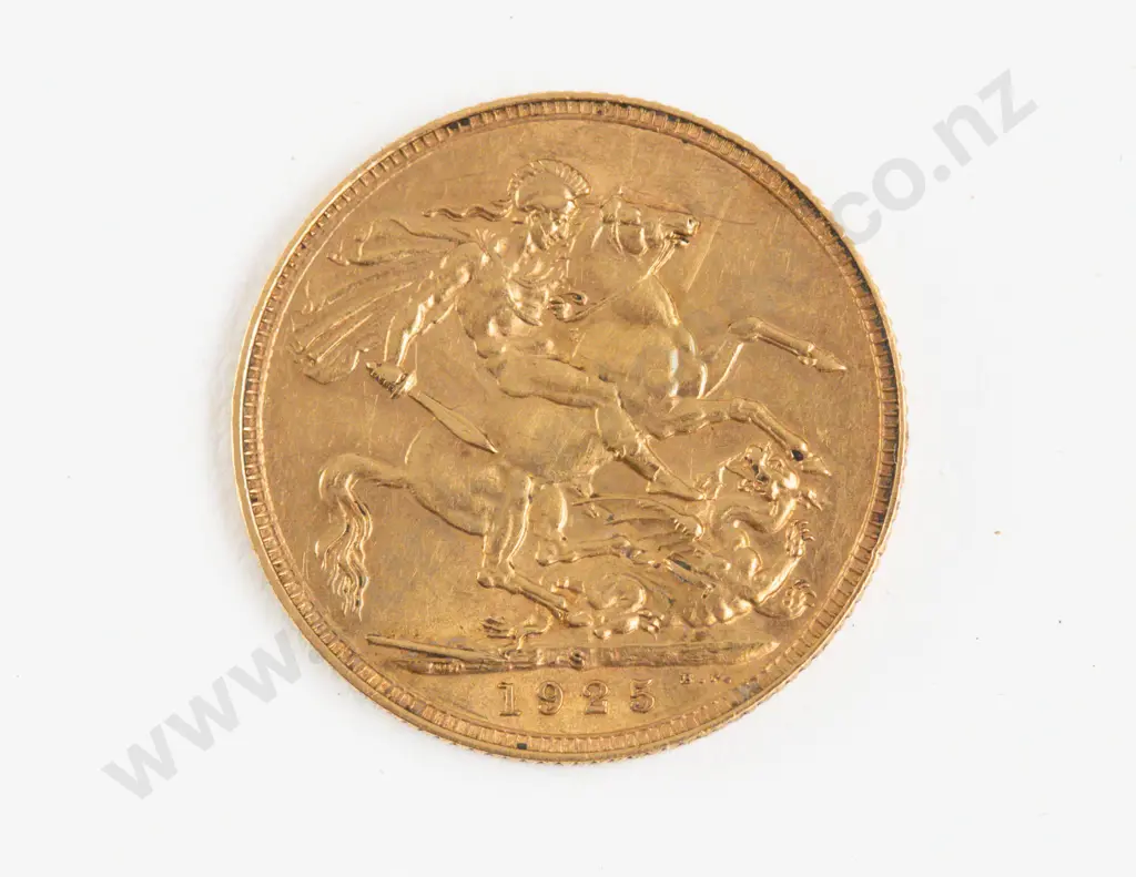 1925 Geo V Gold Sovereign Sydney Mint Image 1++
