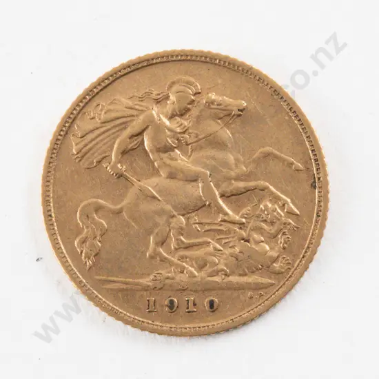 1900 Edw VII Half Gold Sovereign Sydney Mint