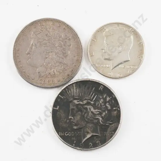 US 1882 Silver Dollar Philadelphia 90% silver