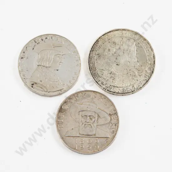 Austria 1969 50 Schilling King Maximilian I Silver Coin