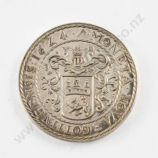 Gottingensis Moneta Nova 1624 Silver Medal