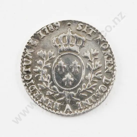 France 1789 Louis XVI Silver Ecu