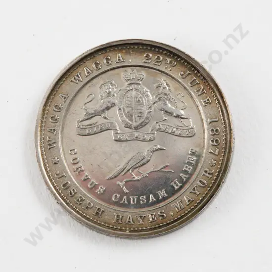 Queen Victoria 60th Year of Reign 1837 - 1897 Silver Medal