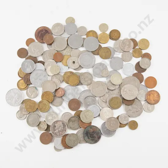 Small Qty Vintage World Pocket Change Coinage