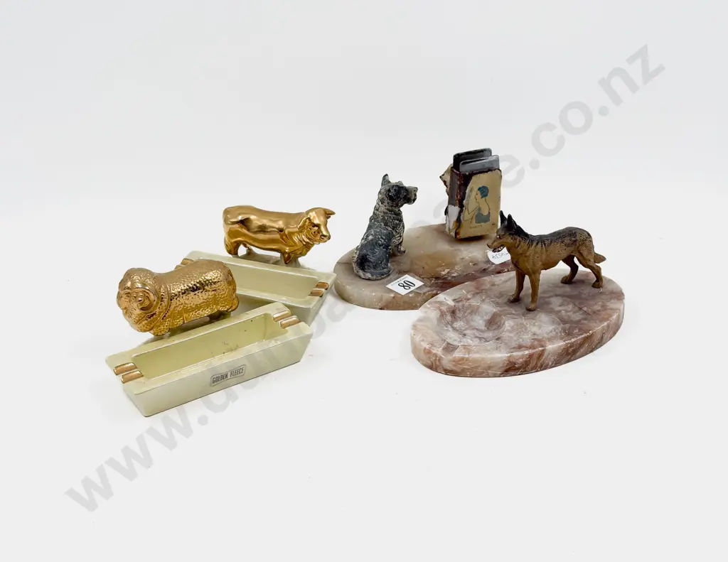 Four Assorted Animal Dishes Image 1++