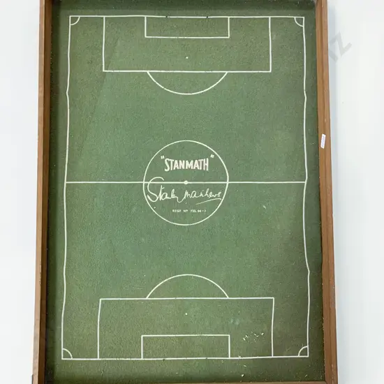 Vintage Stanmath Table Top Soccer Board