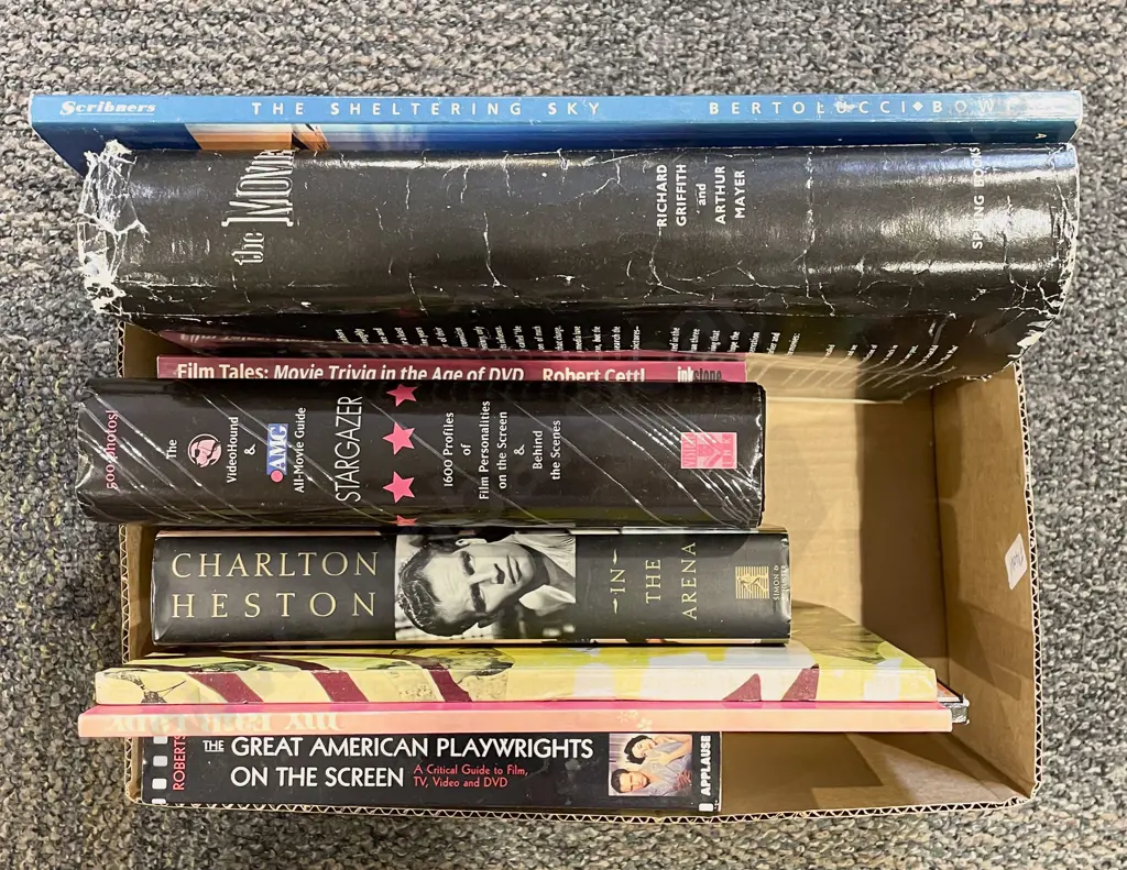 Quantity of Assorted Books incl Film Reference Image 1++