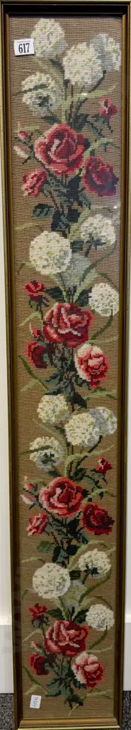 Framed Floral Tapestry Image 1++