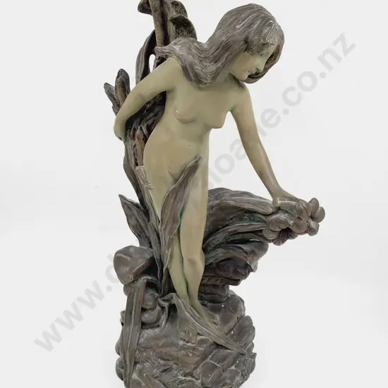 La Nymphe Vintage Plaster Figures (Faults)