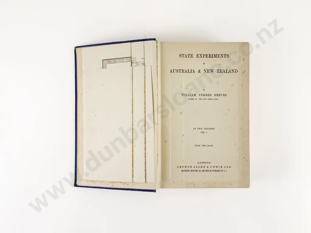 State Experiments in Australia by W. P. Reeves (2 Vols) Image 1++