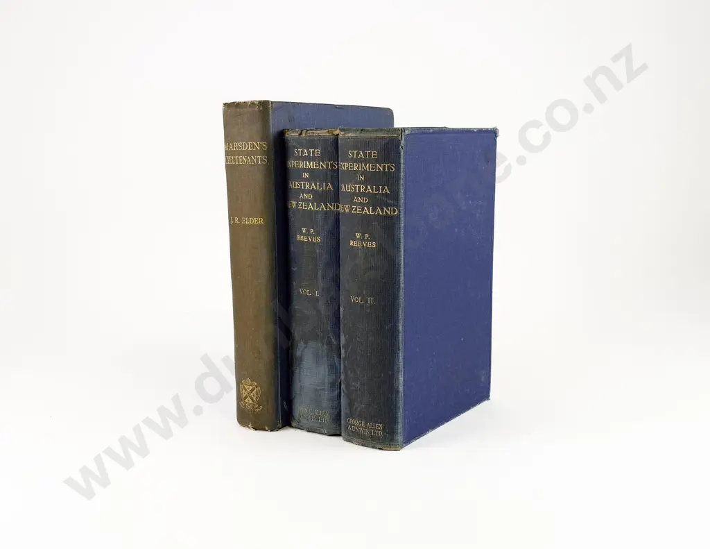 State Experiments in Australia by W. P. Reeves (2 Vols) Image 1++