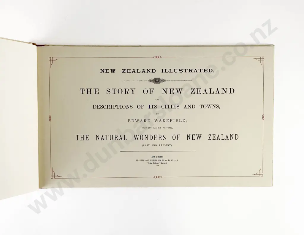 Wakefield Edward - New Zealand Illustrated Image 1++