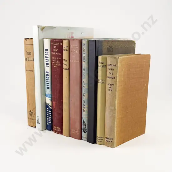 10 Various NZ Historical & Biographical Volumes