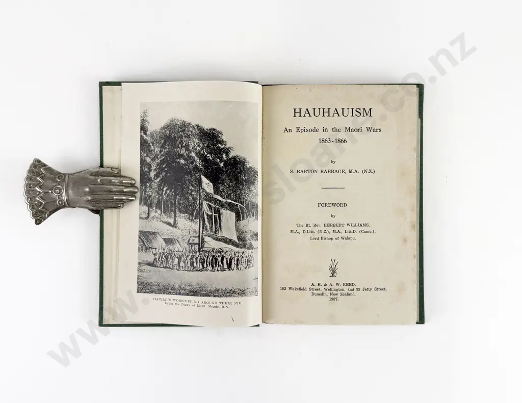 Barbage S Barton - Hauhauism An Episode in the Maori Wars 1863-1866 Image 1++