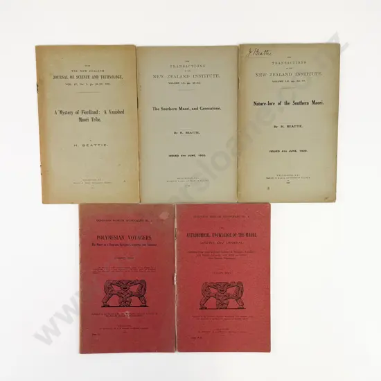2 Elsdon Best Dominion Museum Monographs