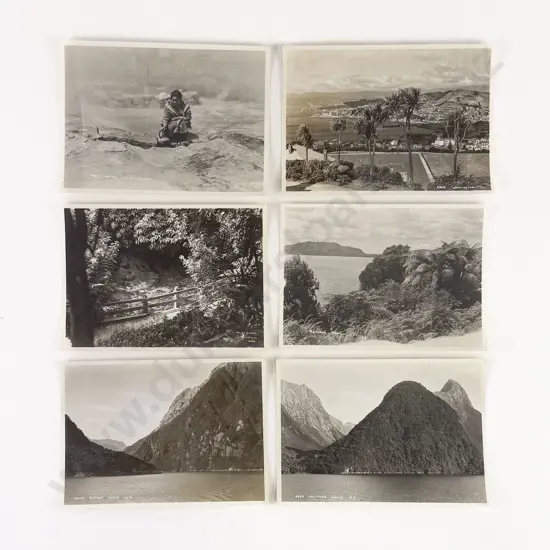 14 Vintage Maori/NZ Black & White Photographs