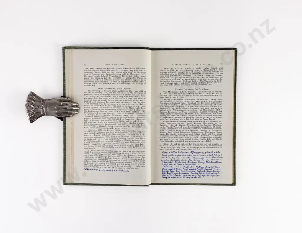 Beattie Herries - Otago Place Names Image 1++