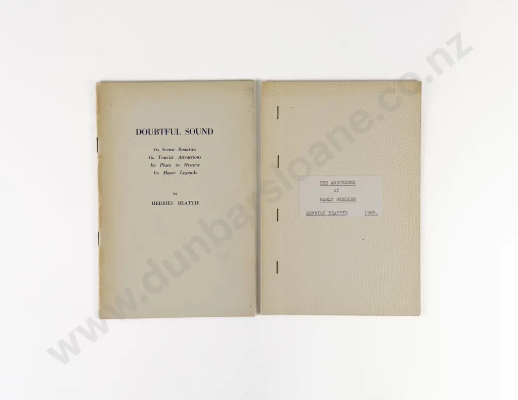 2 Herries Beattie Booklets Image 1++