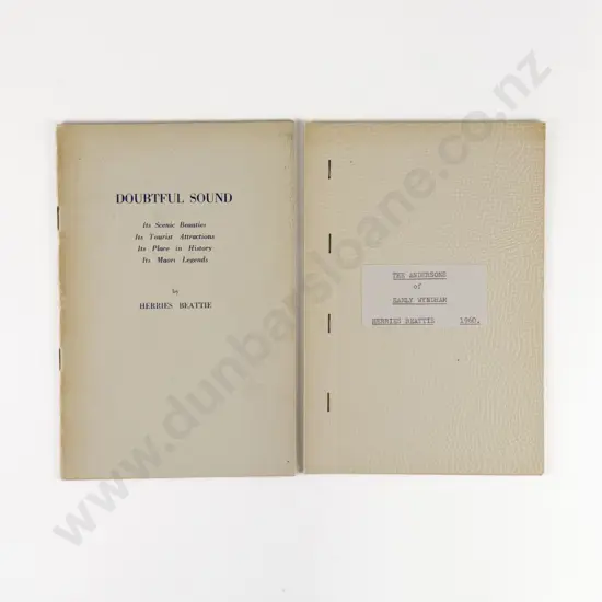 2 Herries Beattie Booklets
