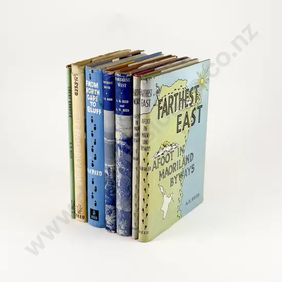 7 Volumes By A. H. & A. W. Reed