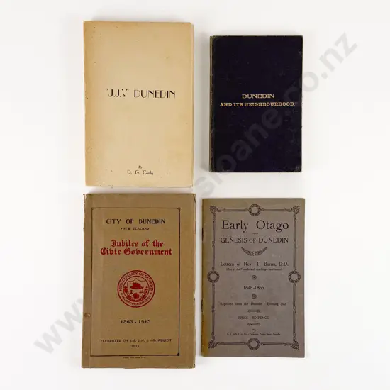 4 Early Books On Dunedin