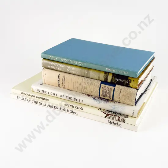 6 Books Including Dunedin The Goldfields Etc