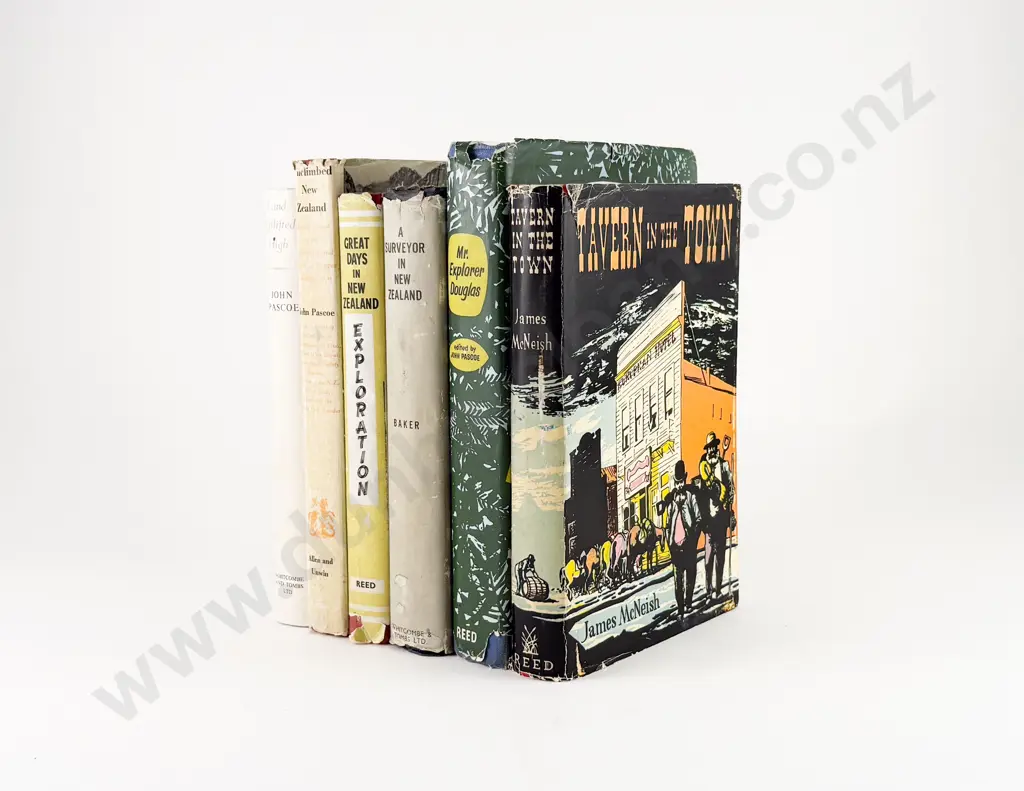 6 Volumes On NZ Survey Exploration Etc Image 1++