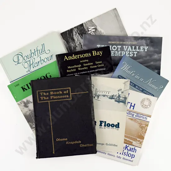 8 South Island Softcover Books