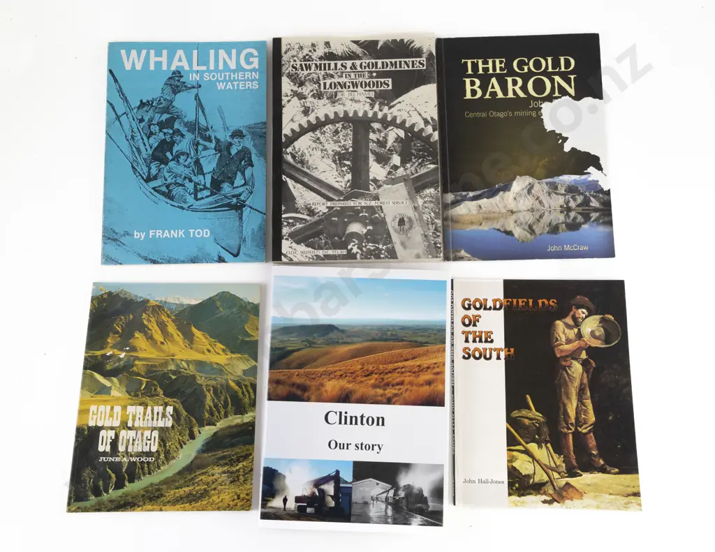 6 Volumes Including Goldfields Whaling Clinton Etc Image 1++