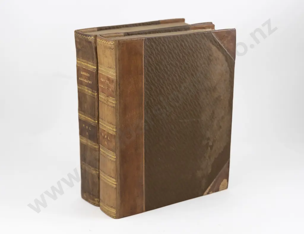 Cooke George Alexander - Modern And Authentic System Of Universal Geography (2 Vols) Image 1++