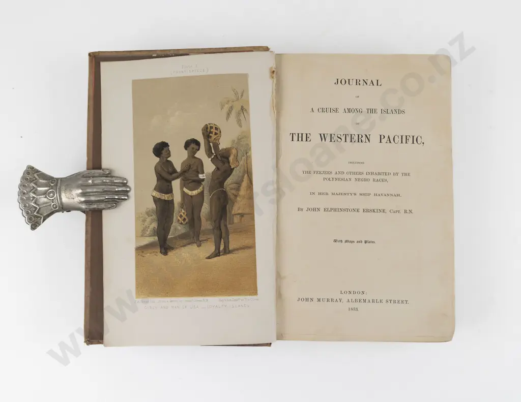 Erskine John Elphinstone - Journal of A Cruise Among The Islands of The Western Pacific Image 1++