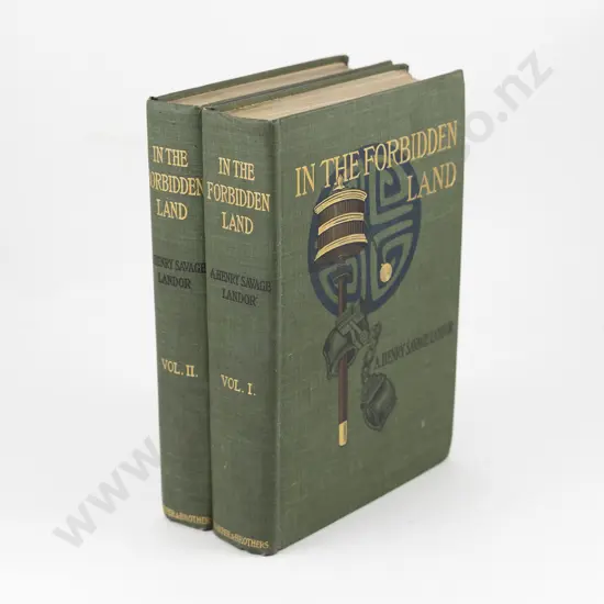 Landor, A. Henry Savage, In the Forbidden Land, (2 Volumes) 1899