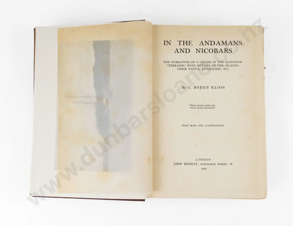Kloss C Boden - In The Andamans And Nicobars Image 1++