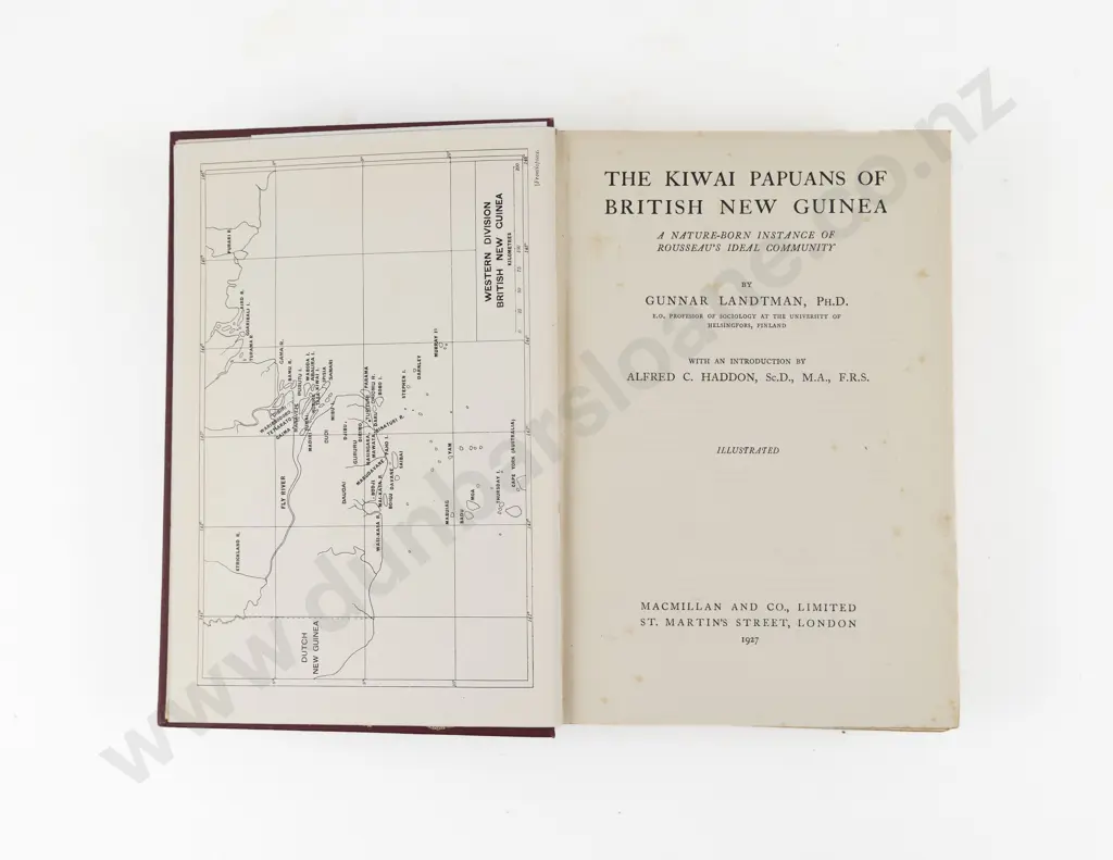 Landtman Gunnar - The Kiwai Papuans Of British New Guinea Image 1++