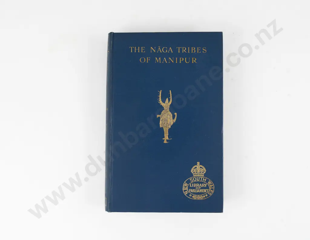 Hodson T C - The Naga Tribes Of Manipur Image 1++