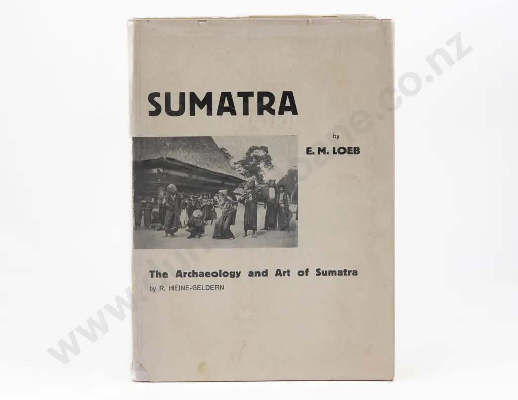 Loeb Edwin M - Sumatra Its History And People Image 1++