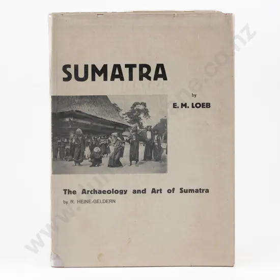 Loeb Edwin M - Sumatra Its History And People