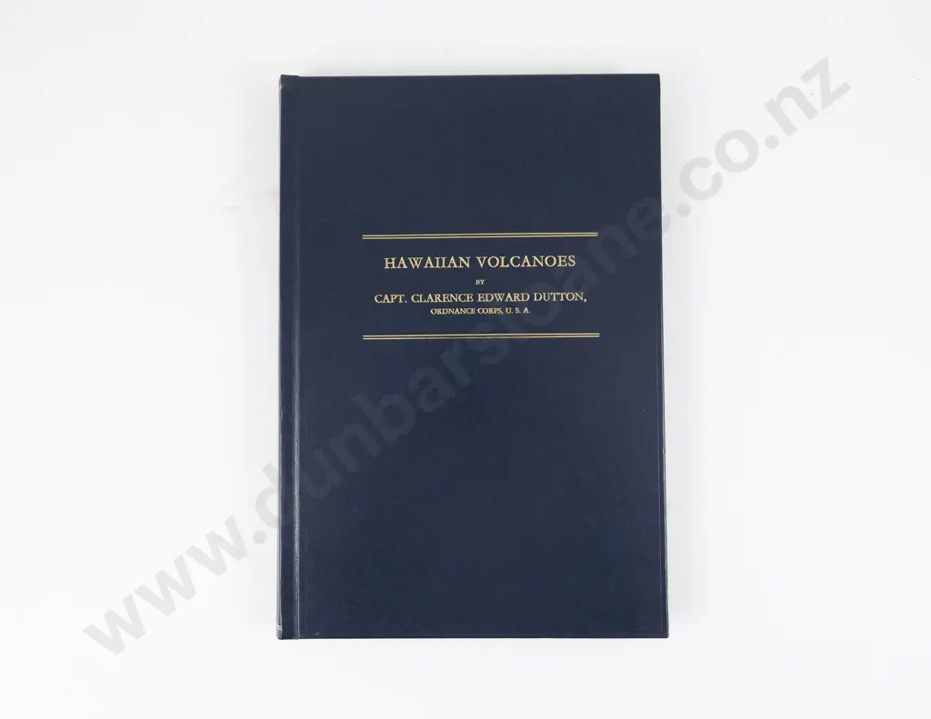 Dutton Capt Clarence Edward - Hawaiian Volcanoes Image 1++