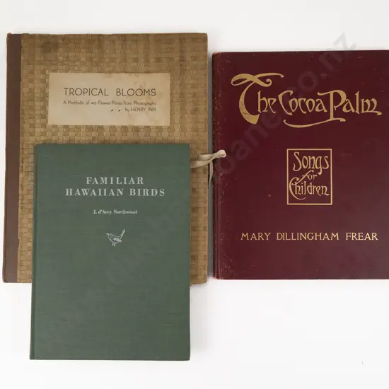 3 Large Hawaiian Volumes