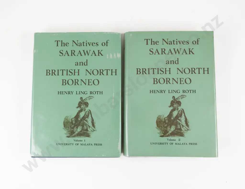 Roth Henry Ling - The Natives Of Sarawak and British North Borneo (2 Vols) Image 1++