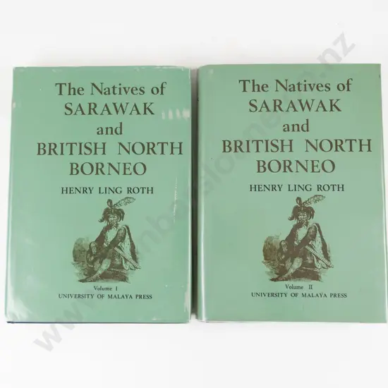 Roth Henry Ling - The Natives Of Sarawak and British North Borneo (2 Vols)