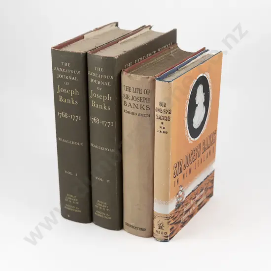 Beaglehole J C (Editor) The Endeavour Journals of Joseph Banks 1768-1771 (2 Volumes)